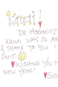 Dr. Horowitz Thank You Card 26